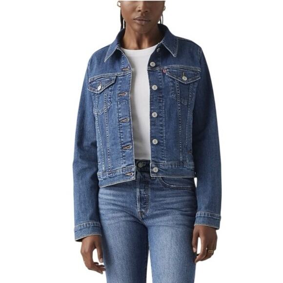 Levi Jackets & Blazers - Levi’s Women's Original Trucker Jacket, Medium Wash, XL